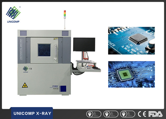 2.5D Titling Electronics X Ray Machine การหมุน 40W 360 °พร้อมการเคลื่อนไหวแบบ 6 แกน
