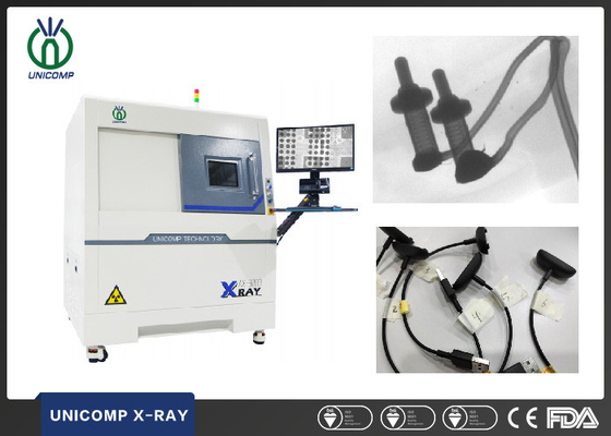 อุปกรณ์ซีเอ็นซี 5um X Ray ที่ตั้งโปรแกรมได้ 90kV สำหรับขั้วต่อสายเคเบิล