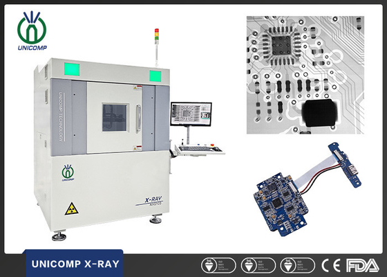 ไมโครโฟกัส AX9100 CNC Mapping Unicomp X Ray 130kV สำหรับเมนบอร์ด