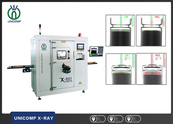 เครื่อง X Ray แบตเตอรี่ลิเธียม 110kv 4KW Unicomp สำหรับทรงกระบอก 18650