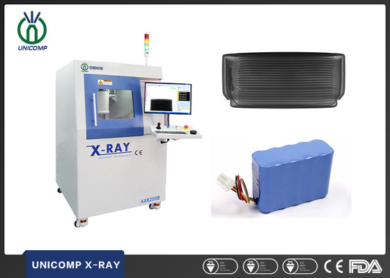 อุปกรณ์ตรวจสอบ X Ray แบตเตอรี่ลิเธียม 1uSv / H BGA CNC Mapping
