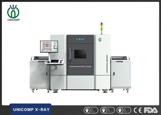 เครื่องเอ็กซ์เรย์อิเล็กทรอนิกส์แบบอินไลน์อัตโนมัติ LX2000 พร้อมการทำแผนที่ CNC