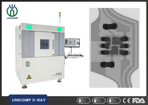 AX9100 Unicomp 2.5D Pcb X Ray Machine 130KV หลอดปิดสำหรับการตรวจสอบ LED โมฆะ