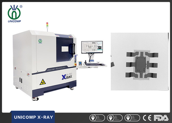 Unicomp close tube AX7900 ระบบเอ็กซ์เรย์พร้อมมุมมองเอียง FPD สำหรับการตรวจสอบคุณภาพสายเคเบิลและสายไฟของ SMT EMS BGA